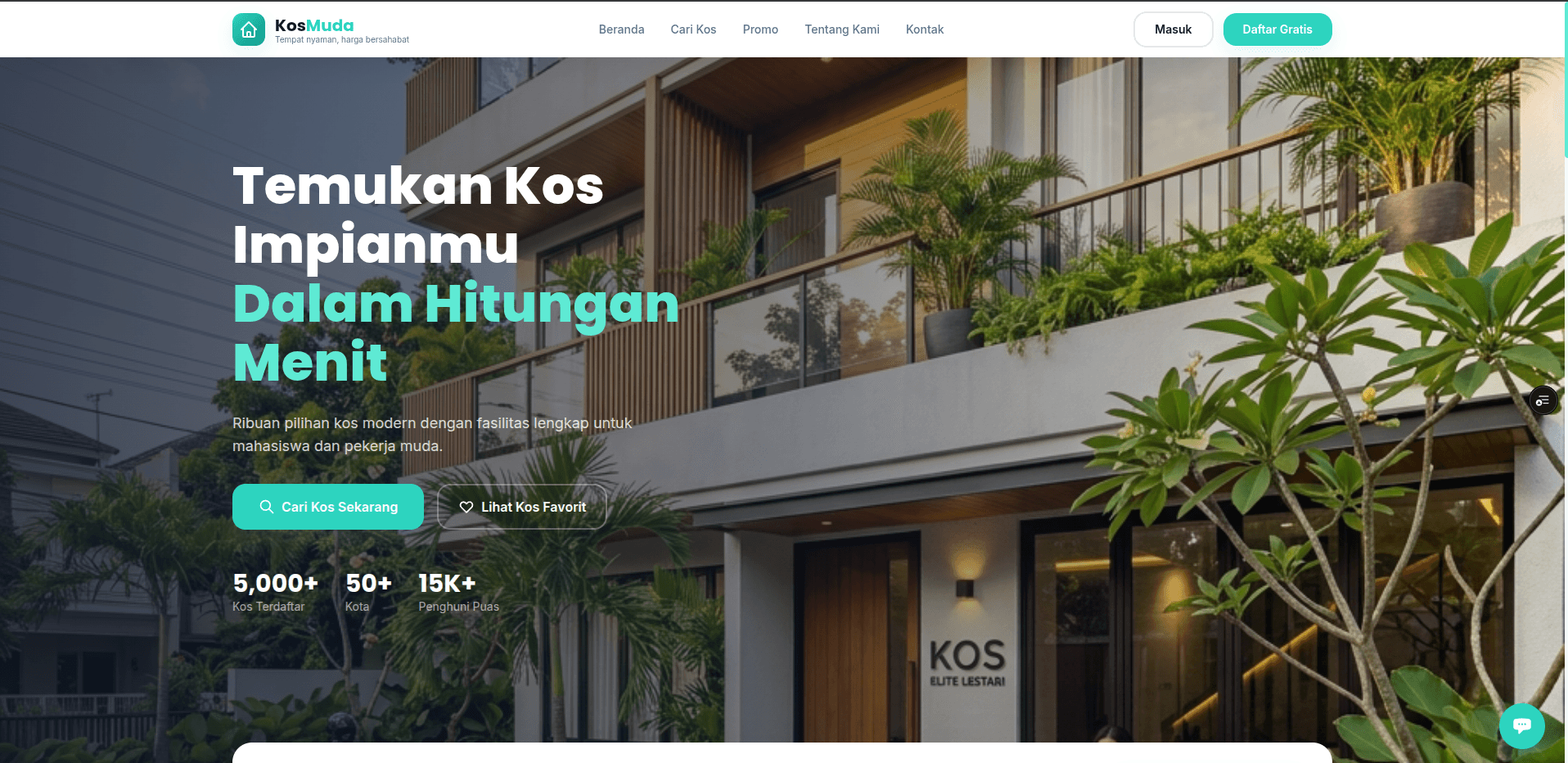 KosMuda Website Preview